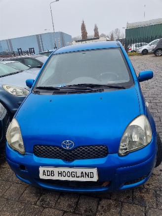 Purkuautot passenger cars Toyota Yaris (P1) Hatchback 1.3 16V VVT-i (2SZFE) [64kW] 5-BAK 2003/1