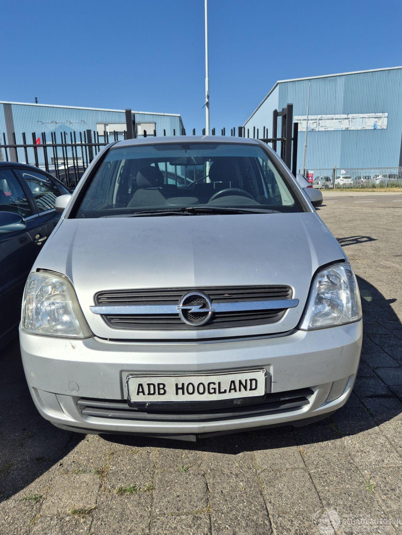 Opel Meriva MPV, Benzine, 1.598cc, 64kW (87pk), FWD, Z16SE , 5-BAK