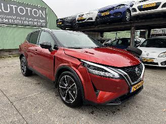 uszkodzony samochody osobowe Nissan Qashqai 1.3 MHEV 103KW Clima Navi Pano 360View Tekna NAP 2024/5