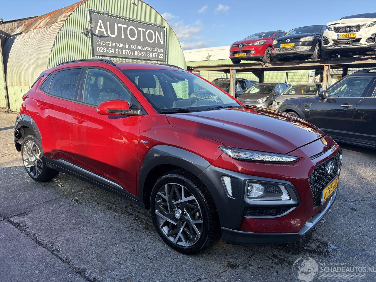 Hyundai Kona 1.6 GDI HEV 77KW Autom. Premium HUD Led Camera Leer