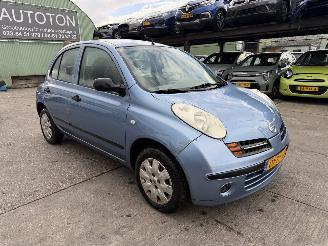 Vaurioauto  passenger cars Nissan Micra 1.2 48KW Airco 5-Drs Visia NAP 2006/12