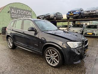 Schadeauto BMW X3 20i 135KW Autom. Clima Navi X-Drive Led Xenon High Executive M-pakket NAP 2017/1