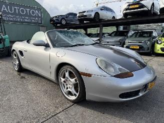 Voiture accidenté Porsche Boxster 2.5 150KW Handbak Clima Leer Cabrio 1997/2