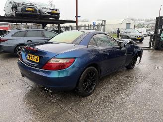 damaged passenger cars Mercedes Slk-roadster 200 135KW Clima Navi Leer Roadster 2011/10