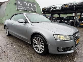 damaged passenger cars Audi A5 2.0 TFSI 155KW Cabrio Clima Navi Led Xenon NAP 2009/5