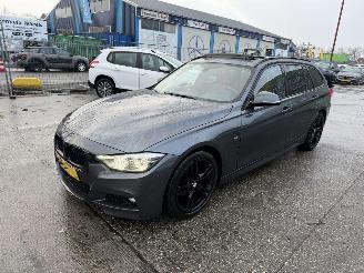 damaged passenger cars BMW 3-serie 318i Autom. 100KW Pano Clima Navi Leer Camera M Sport Led Xenon NAP 2019/8