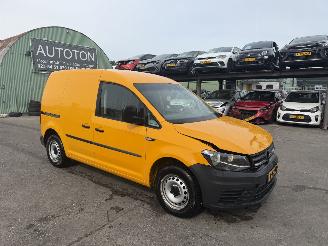damaged commercial vehicles Volkswagen Caddy 2.0 TDI 55KW Airco L1H1 Schuifdeur Bleumotion NAP 2018/11
