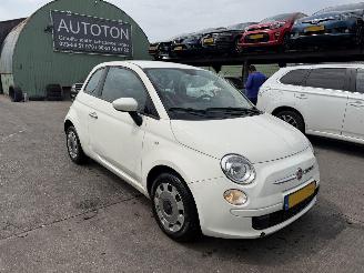 Damaged car Fiat 500 1.2 51KW Autom. Airco POP NAP 2010/10
