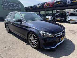 Coche accidentado Mercedes C-klasse 180 Autom. 115KW AMG Sport Edition Clima Navi Led Xenon NAP 2017/1