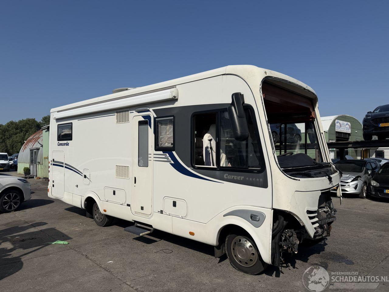 Concorde  771 L Carver Level Systeem Vastbed WC Douche Garage Keuken Koelkast