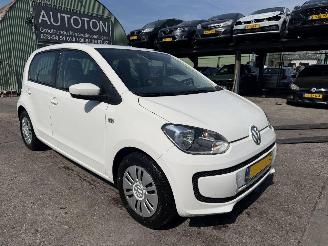 krockskadad bil auto Volkswagen Up! 1.0 44KW Airco Navi Move Up 5-Drs NAP 2015/10