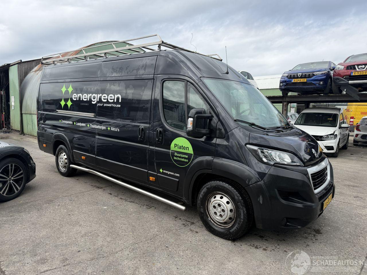Peugeot Boxer 2.0 Bluehdi 120KW Clima Navi L4H2 Premium 2x Schuifdeur NAP