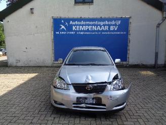 Coche siniestrado Toyota Corolla Corolla (E12) Hatchback 1.6 16V VVT-i (3ZZFE) [81kW]  (01-2002/12-2006=
) 2002/7