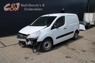 Vrakbiler auto Peugeot Partner Partner (GC/GF/GG/GJ/GK), Van, 2008 / 2018 1.6 HDI, BlueHDI 75 2018/1