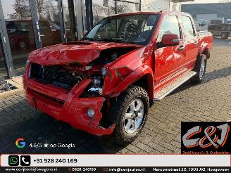 krockskadad bil bedrijf Isuzu D-Max  2008/4