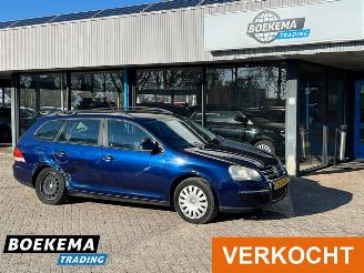 Voiture accidenté Volkswagen Golf Variant 1.9 TDI 105PK Trendline DSG Climate Cruise 2008/2