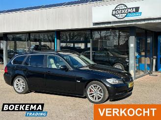 Voiture accidenté BMW 3-serie 325xi 218PK High Exe 4X4 Leer Automaat Open-Dak Keylss Navigatie 2006/2