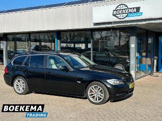 Auto incidentate BMW 3-serie 325xi 218PK High Exe 4X4 Leer Automaat Open-Dak Keylss Navigatie 2006/2