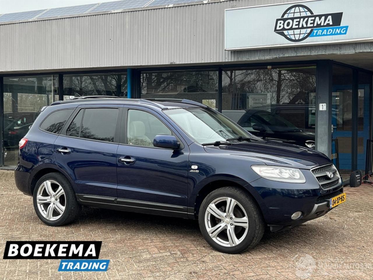 Hyundai Santa Fe 2.7i V6 4WD Style Open Dak Leder Navi Clima Cruise SHZ