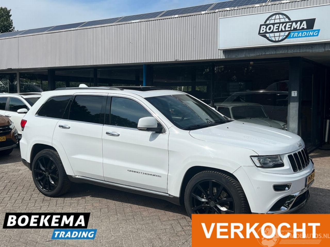 Jeep Grand-cherokee 3.0 CRD Summit 250PK 4X4 Grijskenteken Leer Open-Dak Stoelverw/koeling
