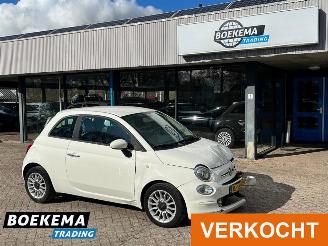 Schadeauto Fiat 500 0.9 TwinAir Turbo Popstar Airco Blue & My 2017/11