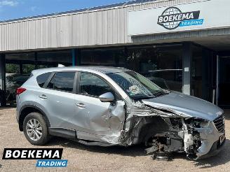 Voiture accidenté Mazda CX-5 2.0 SkyActiv-G 165 2WD Aut Navi Climate Cruise Stoelverw. PDC 2015/8