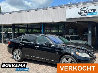 uszkodzony samochody osobowe Lexus LS Series 460 V8 Executive Xenon Keyless Memory Stoelverw/koeling 2007/8