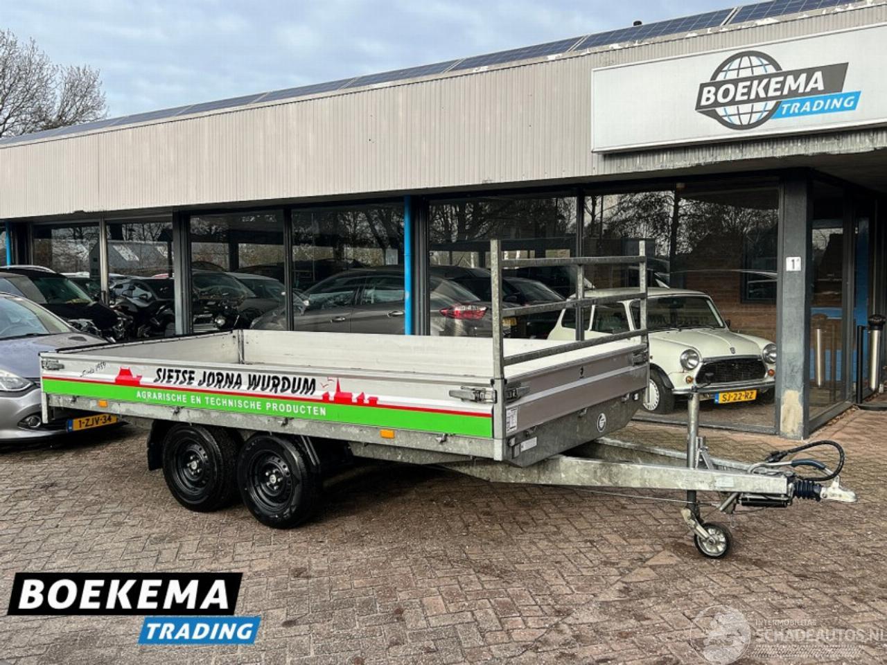 Hapert  Azure Plateauwagen Tandemas 3000KG