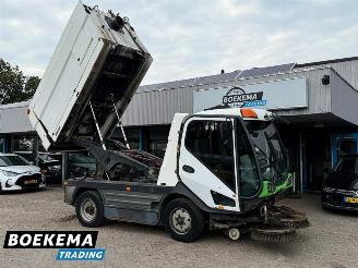 dañado máquina Johnston  CX400 Sweepers 85KM Airco Euro5 Kehrmachine 2013/11