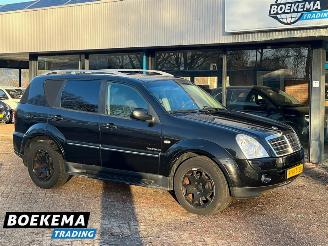 Unfall Kfz Van Ssang yong Rexton SSangYong RX 270 XVT Automaat Leer Memory Cruise Clima Sapphire 2011/6