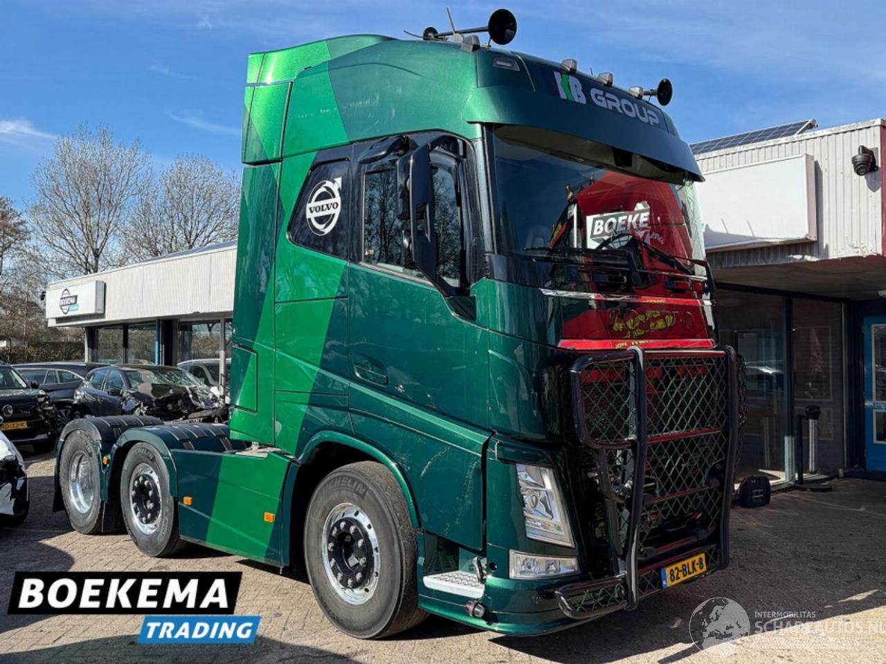 Volvo FH 540 FH 6X2 Hydroliek Alcoa Leer Euro6