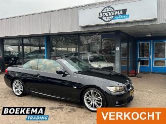 Schadeauto BMW 3-serie 320d Cabrio M-Sport Leer Stoelverwarming Navigatie 2010/1