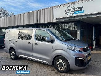 škoda dodávky Peugeot Expert 2.0 BlueHDI 180 Long Asphalt DoKa 5-Persoons Automaat Airco Navigatie 2020/1