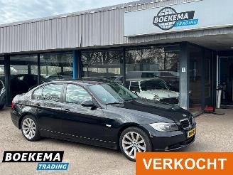 krockskadad bil auto BMW 3-serie 318i High Executive Automaat Navigatie Xenon 2007/2