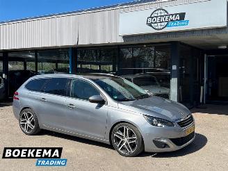 Unfallwagen Peugeot 308 SW 2.0 BlueHDI Allure Automaat Navigatie Panorama 2014/11