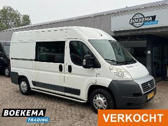 Schade bestelwagen Fiat Ducato 35H 2.3 MultiJet Gran Volume DoKa 5-Peroons Navigatie Airco Cruise 2014/1