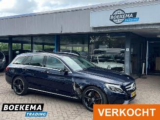 skadebil auto Mercedes C-klasse 350 e Lease Edition Standkachel Luchtvering Navigatie 2016/11