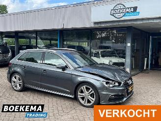 Schadeauto Audi A3 Sportback 1.4 TFSI CoD S-Line Navigatie Cruise Climate PDC 2015/6