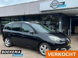 Voiture accidenté Renault Grand-scenic 1.2 TCe R-Cinéma DVD Navigatie Clima Cruise Half-Leer 2014/8