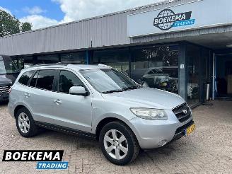 Schadeauto Hyundai Santa Fe 2.7i V6 Style LPG Navigatie Leer Stoelverw Camera 2007/5
