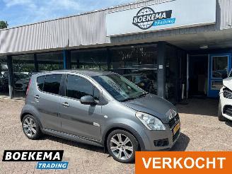Vaurioauto  passenger cars Suzuki Splash 1.2 Exclusive EASSS Keyless Airco Cruise Stoelverwarming 2012/3