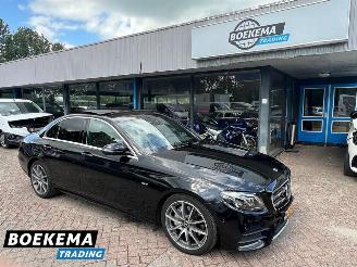 Coche accidentado Mercedes E-klasse 220 d Business Sol AMG Panorama Burmester Memory Leer Lane-Ass Camera 2019/12