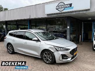 Voiture accidenté Ford Focus Wagon 1.0 EcoBoost Hybrid ST Line Navigatie Cruise Climate 2022/8