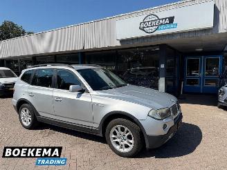 Schadeauto BMW X3 2.0i Executive Leer Stoelverwarming Clima Cruise 2007/8