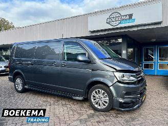 dañado vehículos comerciales Volkswagen Transporter 2.0 TDI 204PK Highline DSG L2 2x -Schuif Leer Stoelverw. Camera Navi Cruise Clima 2018/2