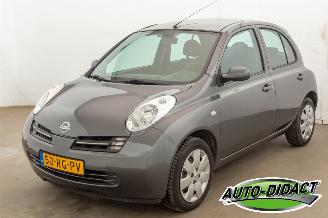 damaged passenger cars Nissan Micra 1.2 Vision Airco 2005/3