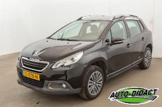 krockskadad bil auto Peugeot 2008 1.2 PureTech 82.525 km Airco Navi Blue Lion 2016/5