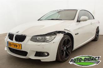 uszkodzony samochody osobowe BMW 3-serie 318i Cabrio Clima Navi Leder 2011/1