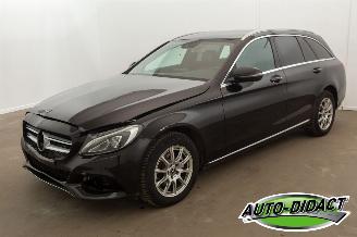 Vaurioauto  passenger cars Mercedes C-klasse C180d Automaat Clima Navi Leder 2018/1