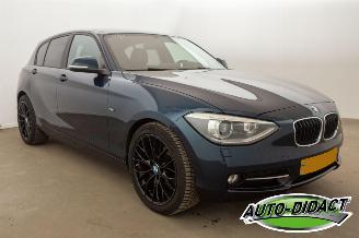 BMW 1-serie 114i Navi Airco Stoelverwarming Leder Upgrade Edition picture 2
